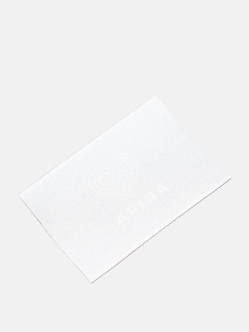 fabric labels with logo back