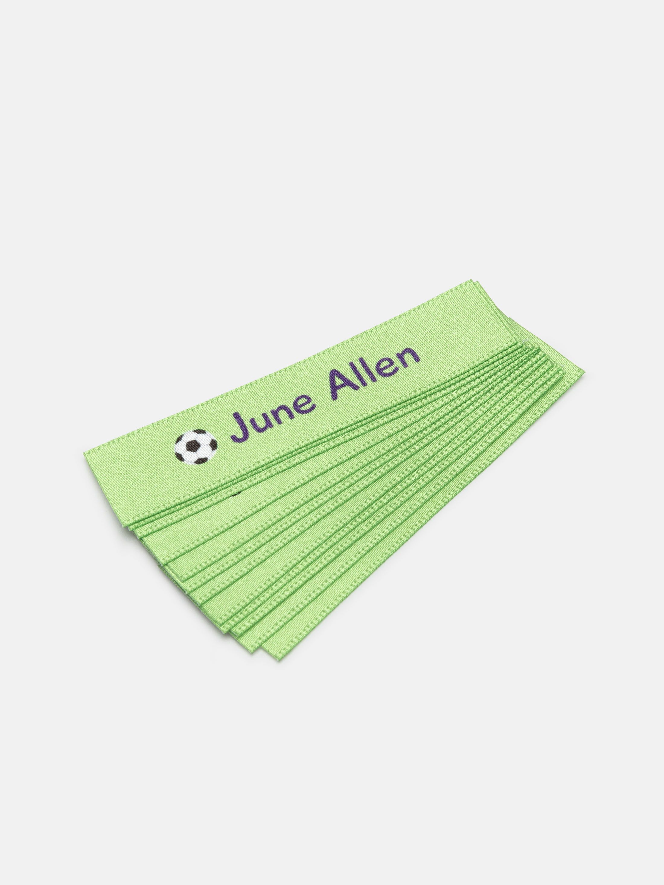 bespoke name labels pack