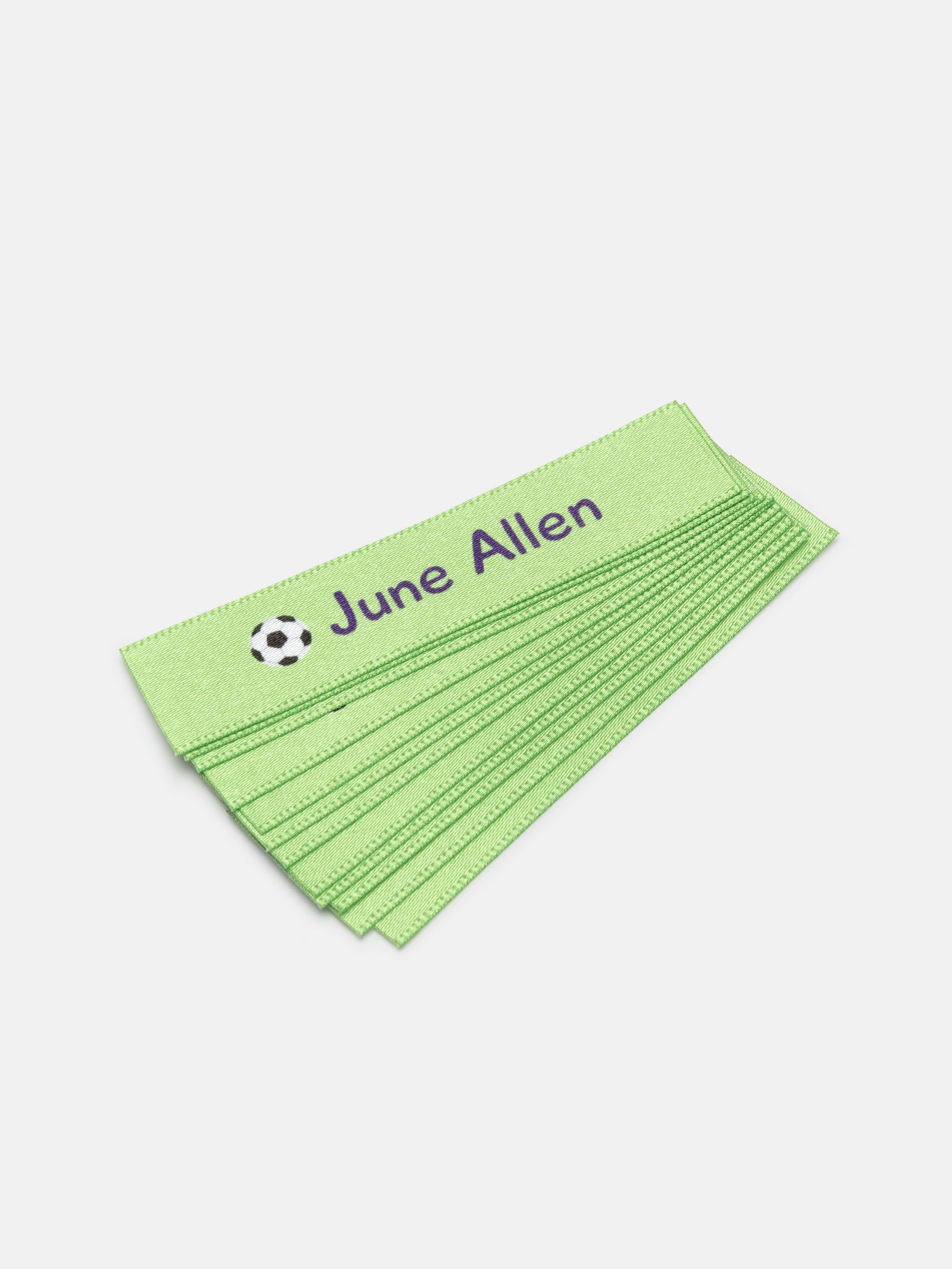 custom fabric name tags pack