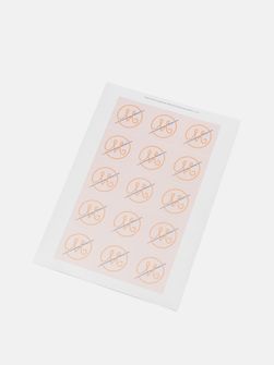 Egendesignade fyrkantiga klistermärken