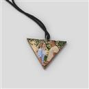 photo wood pendant necklace