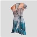 kleid mit volants bedrucken