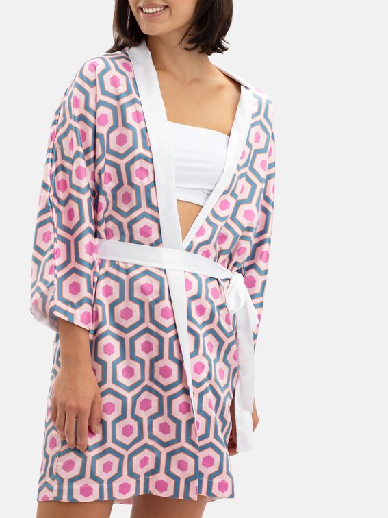 twirling kimono silk design