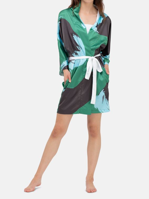 Kimono Dressing gown velvet