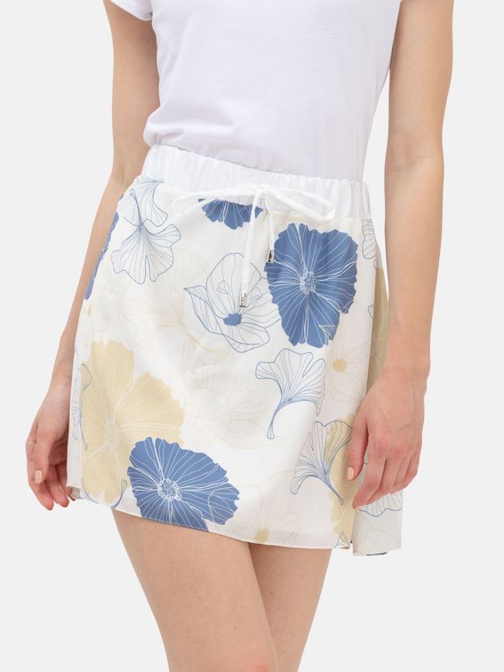 Buy online Mid Rise Flared Skirt from Skirts, tapered pants