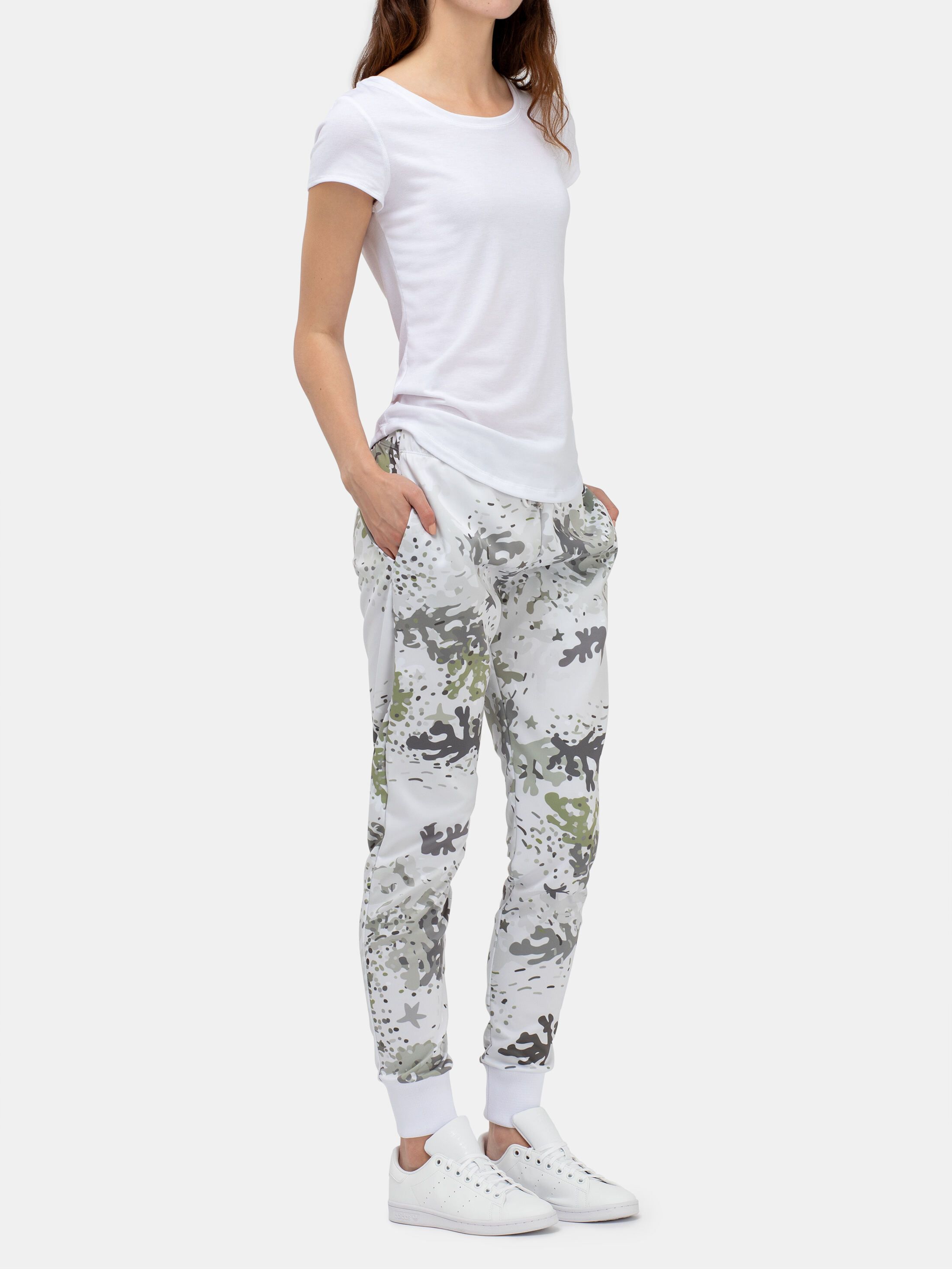 printed jogger pants