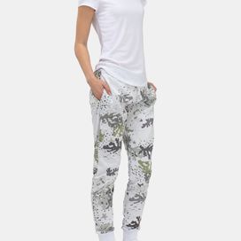 printed jogger pants