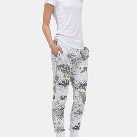 printed tracksuit bottoms