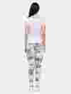 stampa su joggers da donna