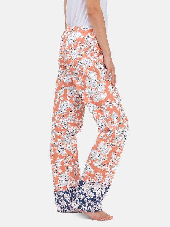 Sheer Silk Pajama Pants With Palazzo Legs and High Waist, Silk Pajamas,  Sheer Lingerie Made to Order -  Canada