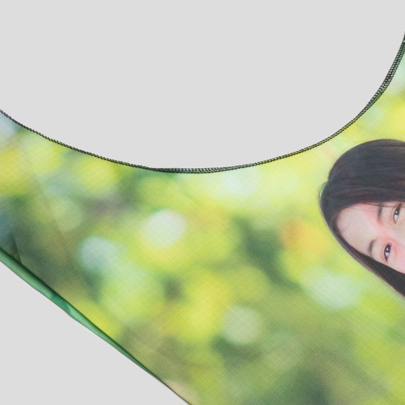 Personalised Carrier Bag. Custom Carrier Bag. Handmade UK.