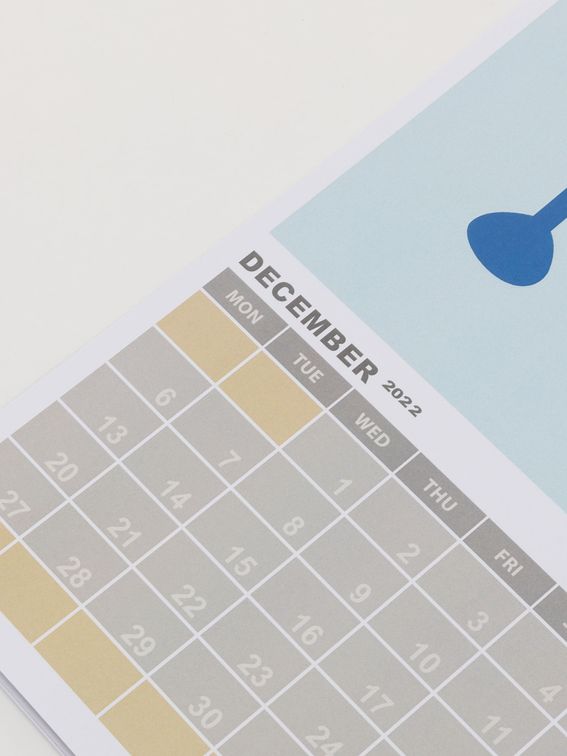 Kalender mit eigenen Muster bedrucken