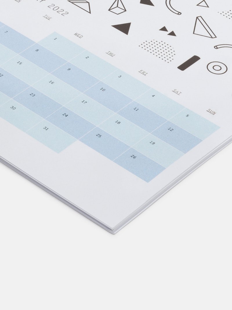 design your desk calendar