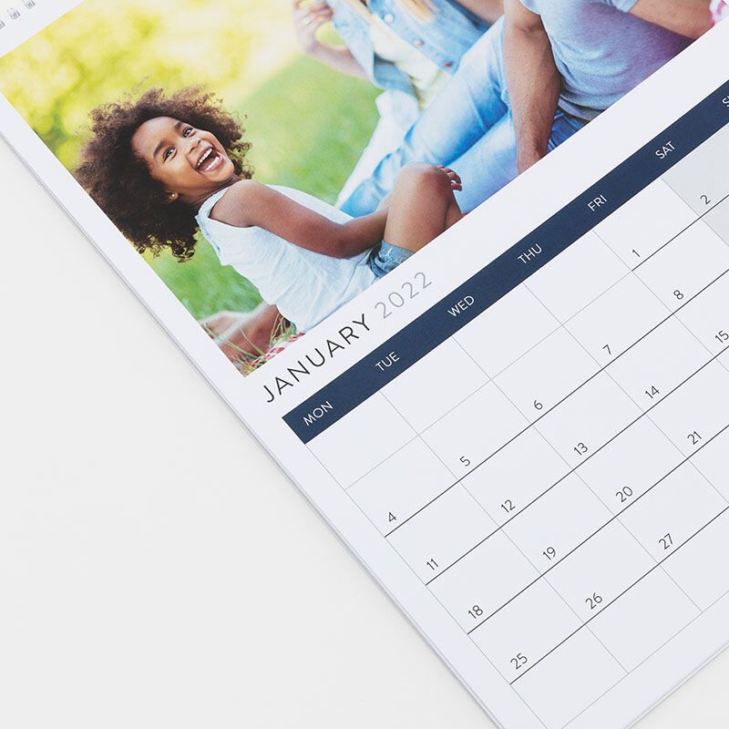 Personalised Photo Calendars 2022. Custom Photo Calendar Printing