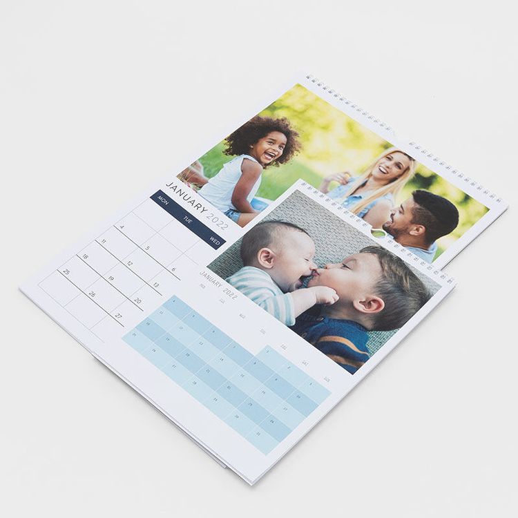calendario personalizzato con foto