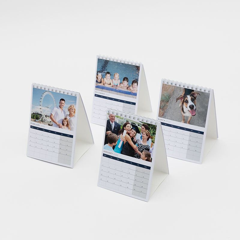 Personalised Desk Calendar 2025. Make Your Own Calendar. personalised-desk-calendar-2025-make-your-own-calendar