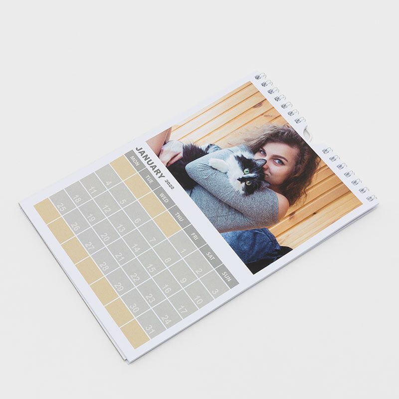 Fotokalender A5  Kalender A5 selbst gestalten  2022