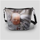 Personalised Leather Bucket Tote