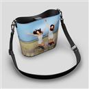 Custom Shoulder Bucket Tote Bag