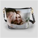 Personalised Leather Bucket Tote design