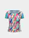 Djupringad T-shirt, tillverkad på beställning