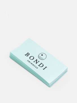 custom flat fabric labels