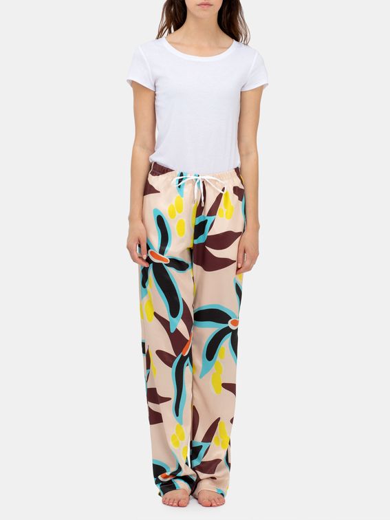 custom made ladies drawstring trousers