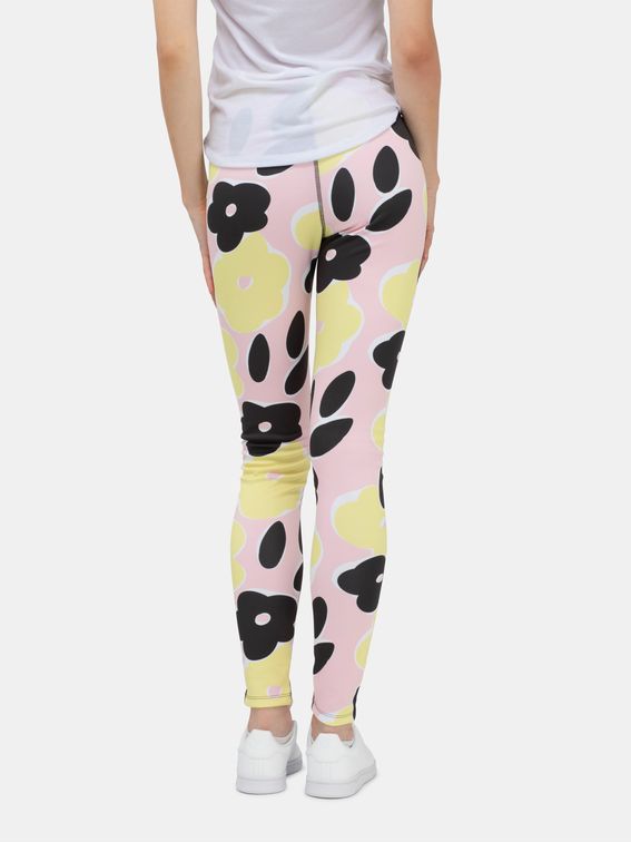 Legging avec motif rose