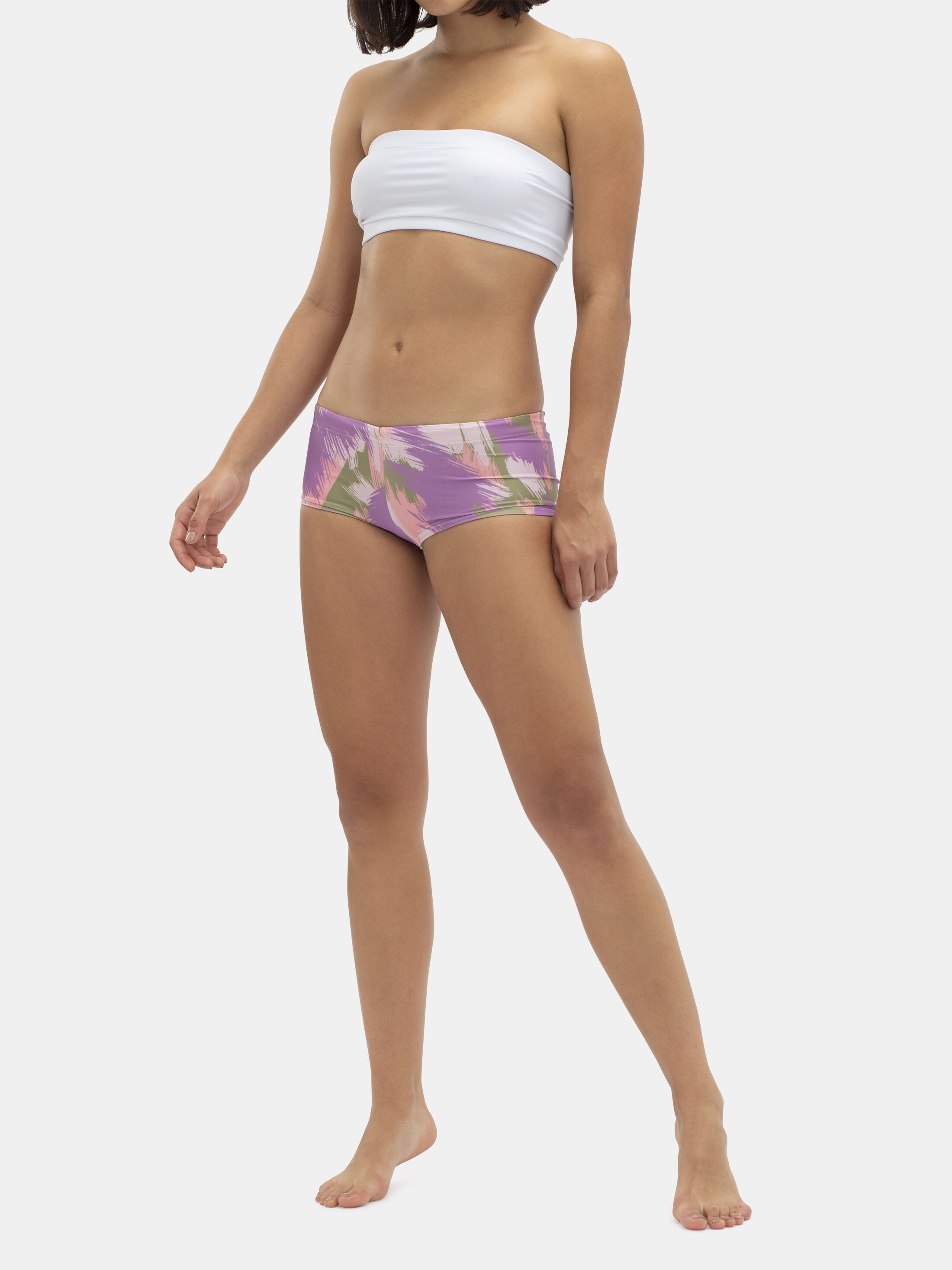 gepersonaliseerde hotpants glanzend lycra