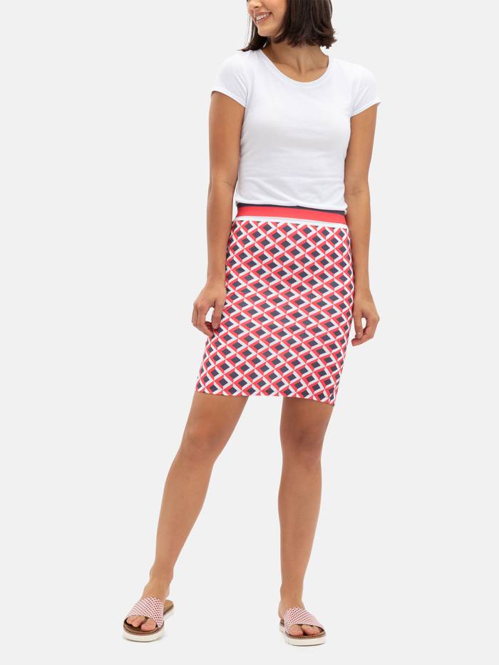 custom printed pencil skirt
