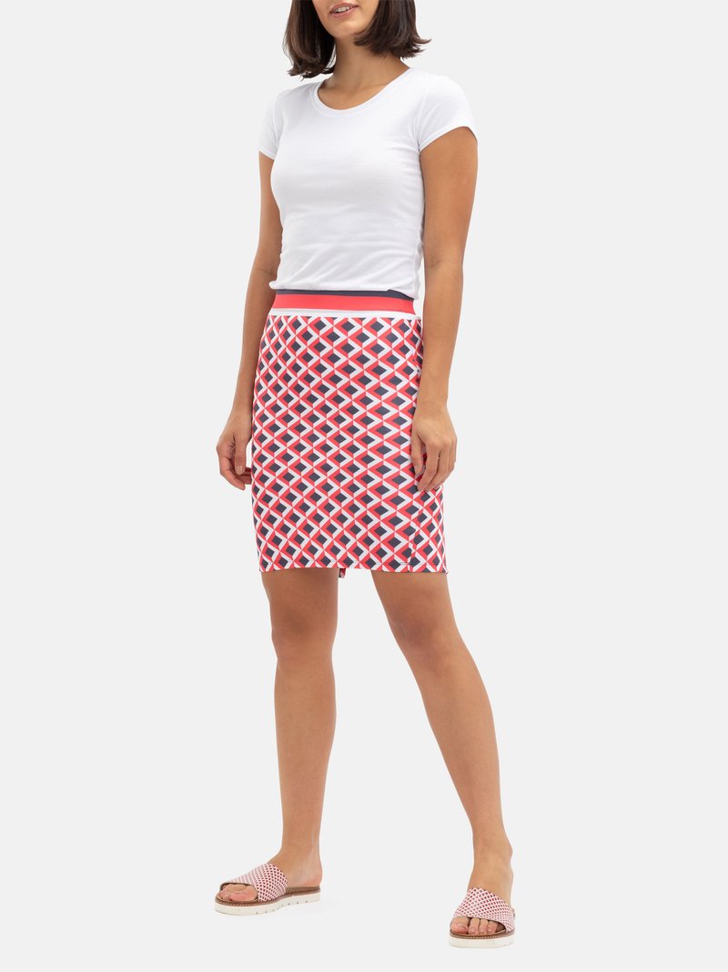custom printed pencil skirt