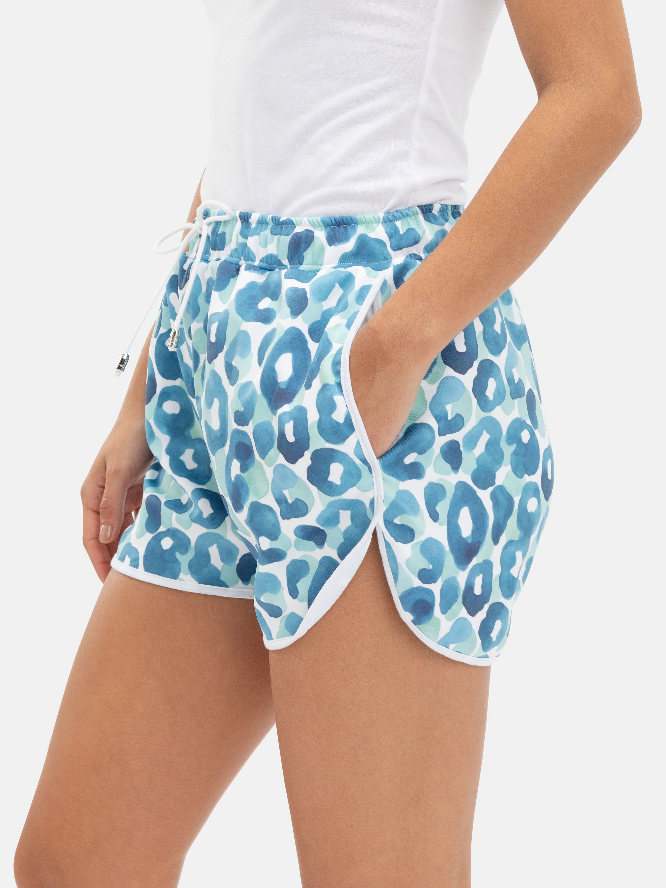 custom women's shorts for running