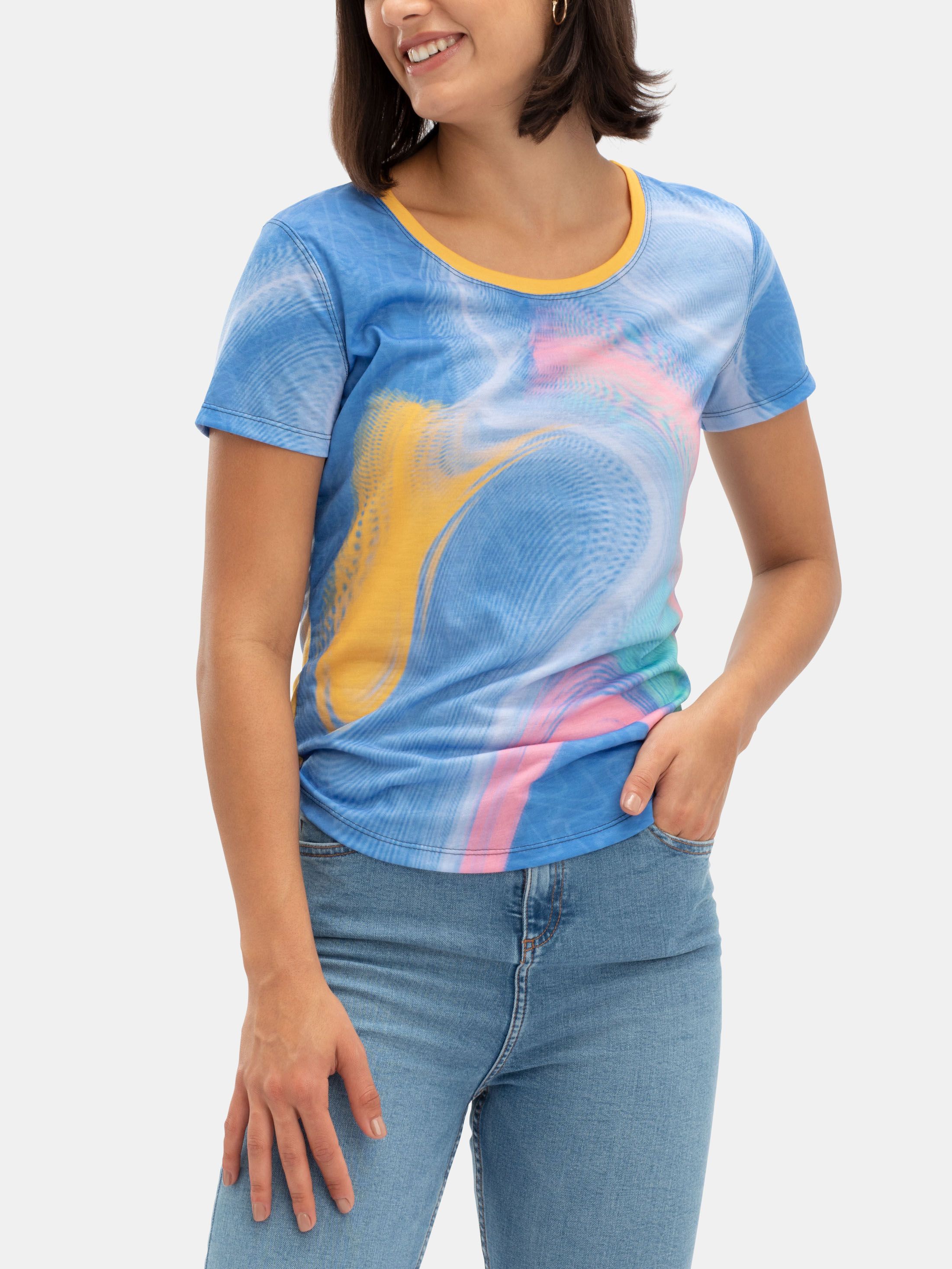 custom printed t shirt reactive print