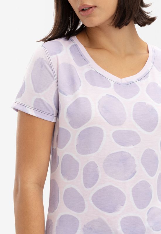 Polka dot t shirts for womens sales