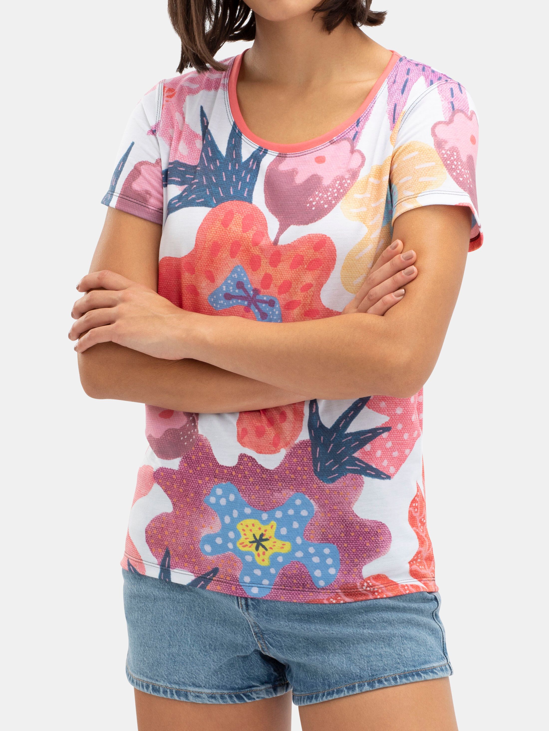 Camiseta de corte regular personalizada para mujer