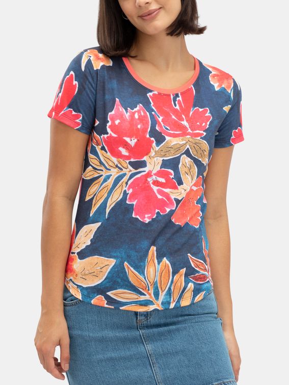 Slim fit jersey fabric t-shirt