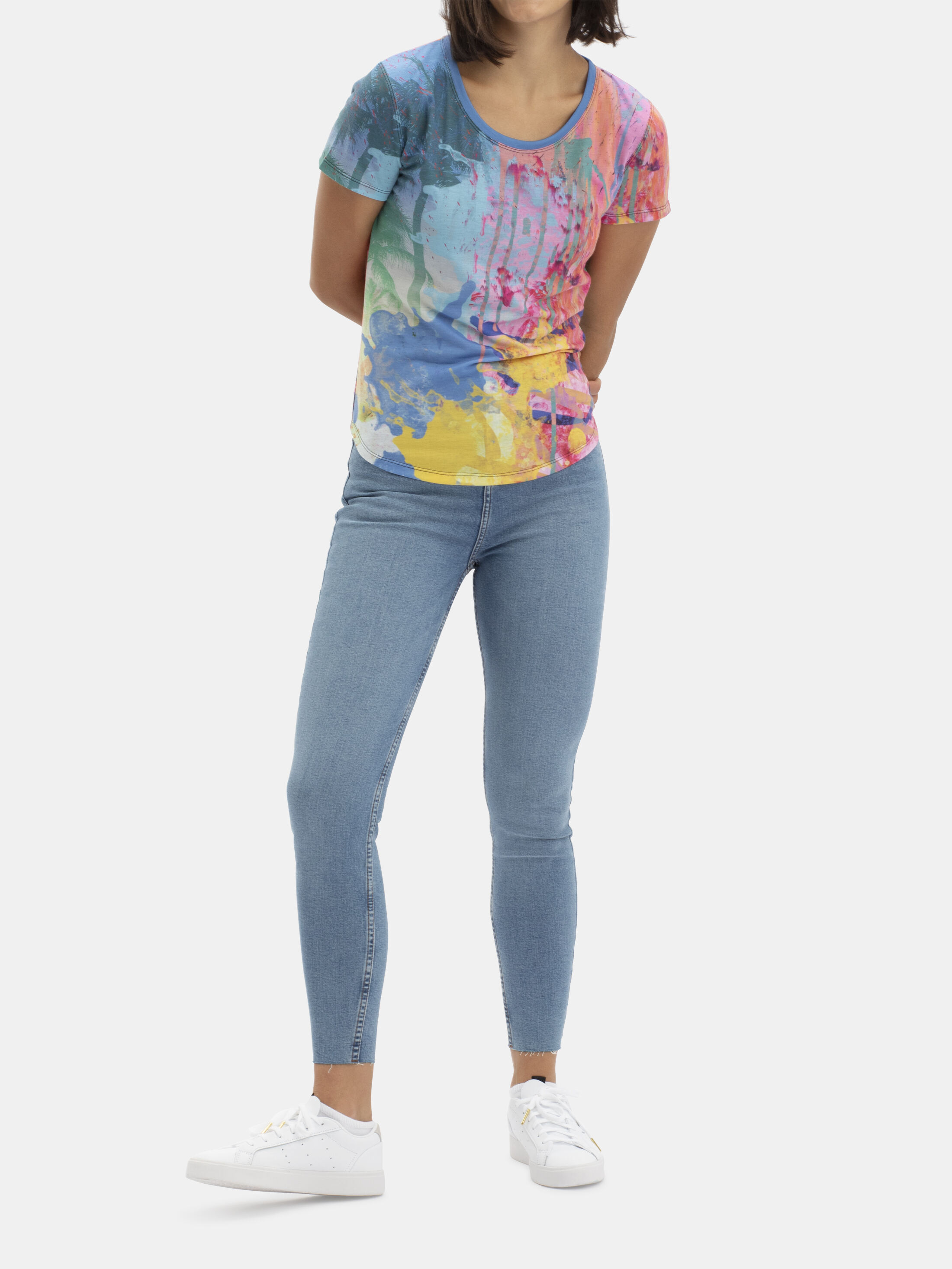 T-shirt femme personnalisé coupe cintrée