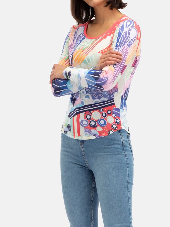 T-shirt slim fit personnalisé pour femme
