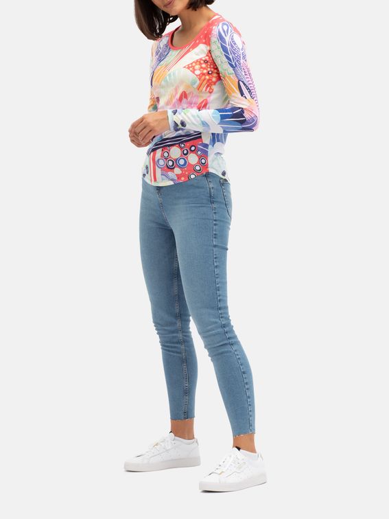 T-shirt à manches longues personnalisé pour femme