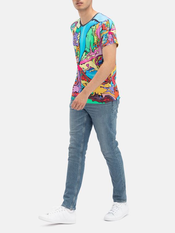 Custom V-Neck T-Shirt