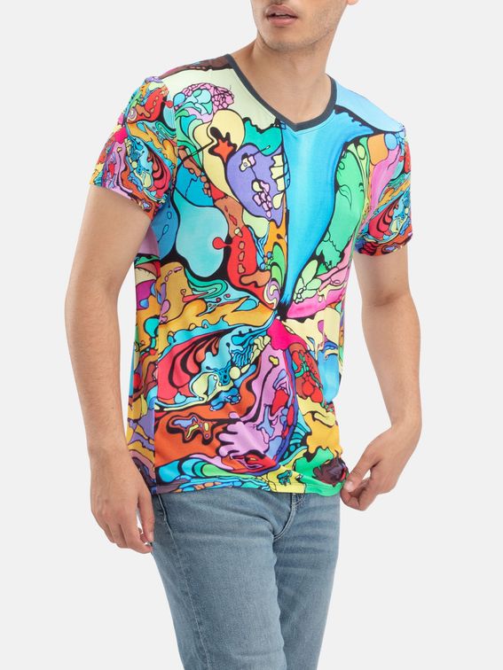 Design Men's V-Neck T-Shirt