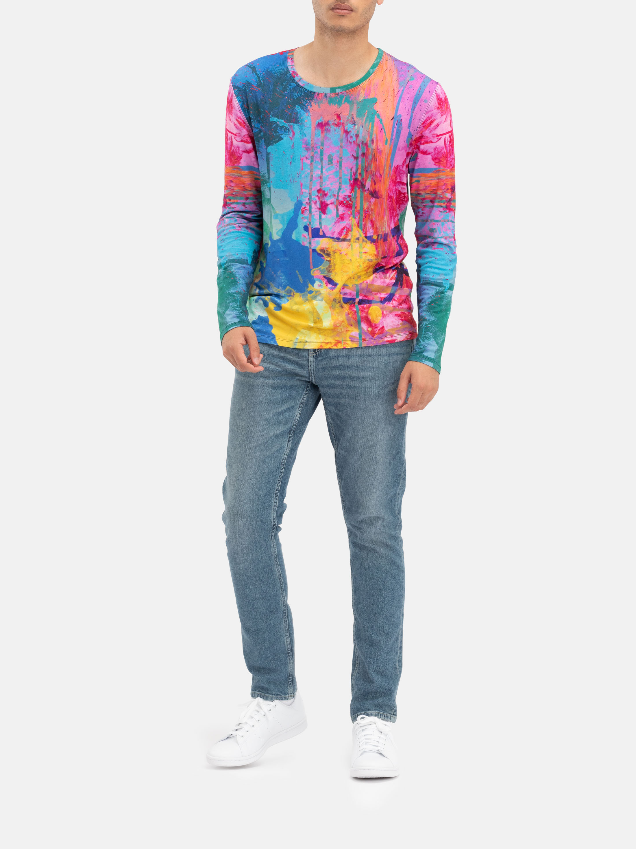 Design Men's Premium Cotton Long Sleeve Shirt