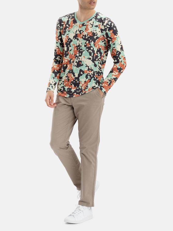 Design your own printed long sleeve t-shirt