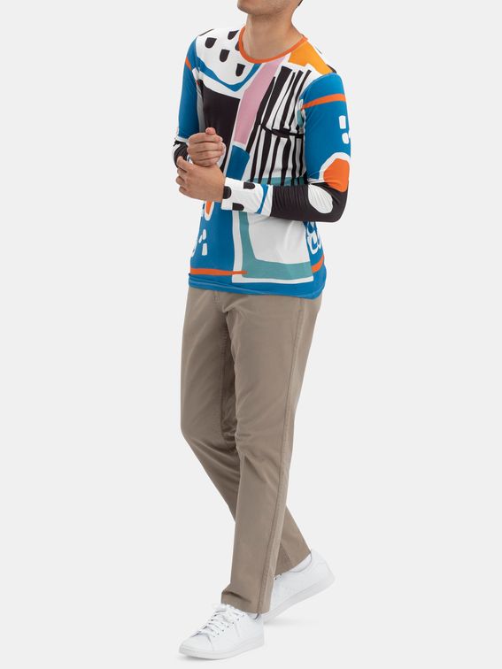 Men's Custom Long Sleeve Jersey T-Shirt