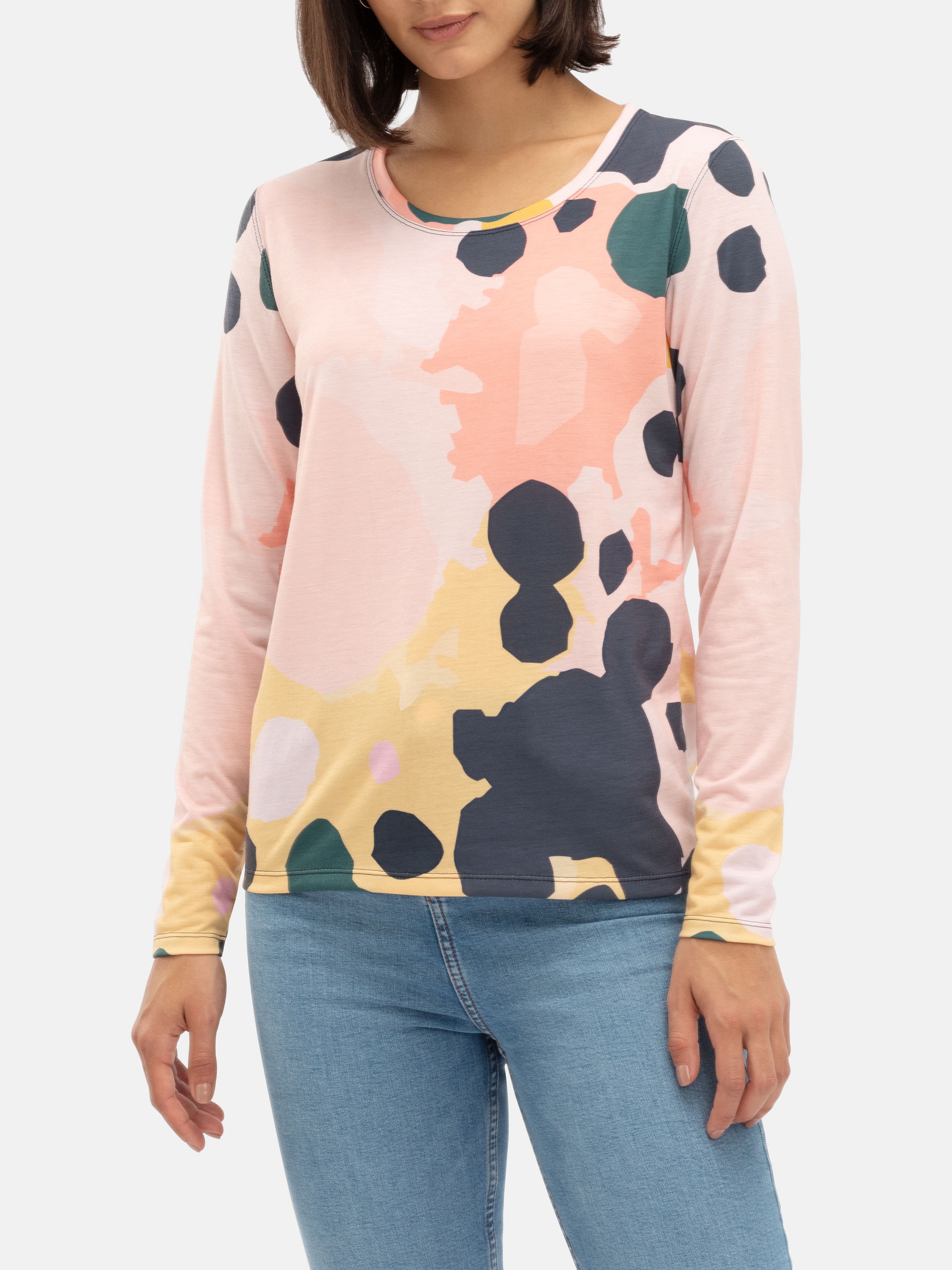 design a women's custom regular fit long sleeve t-shirt