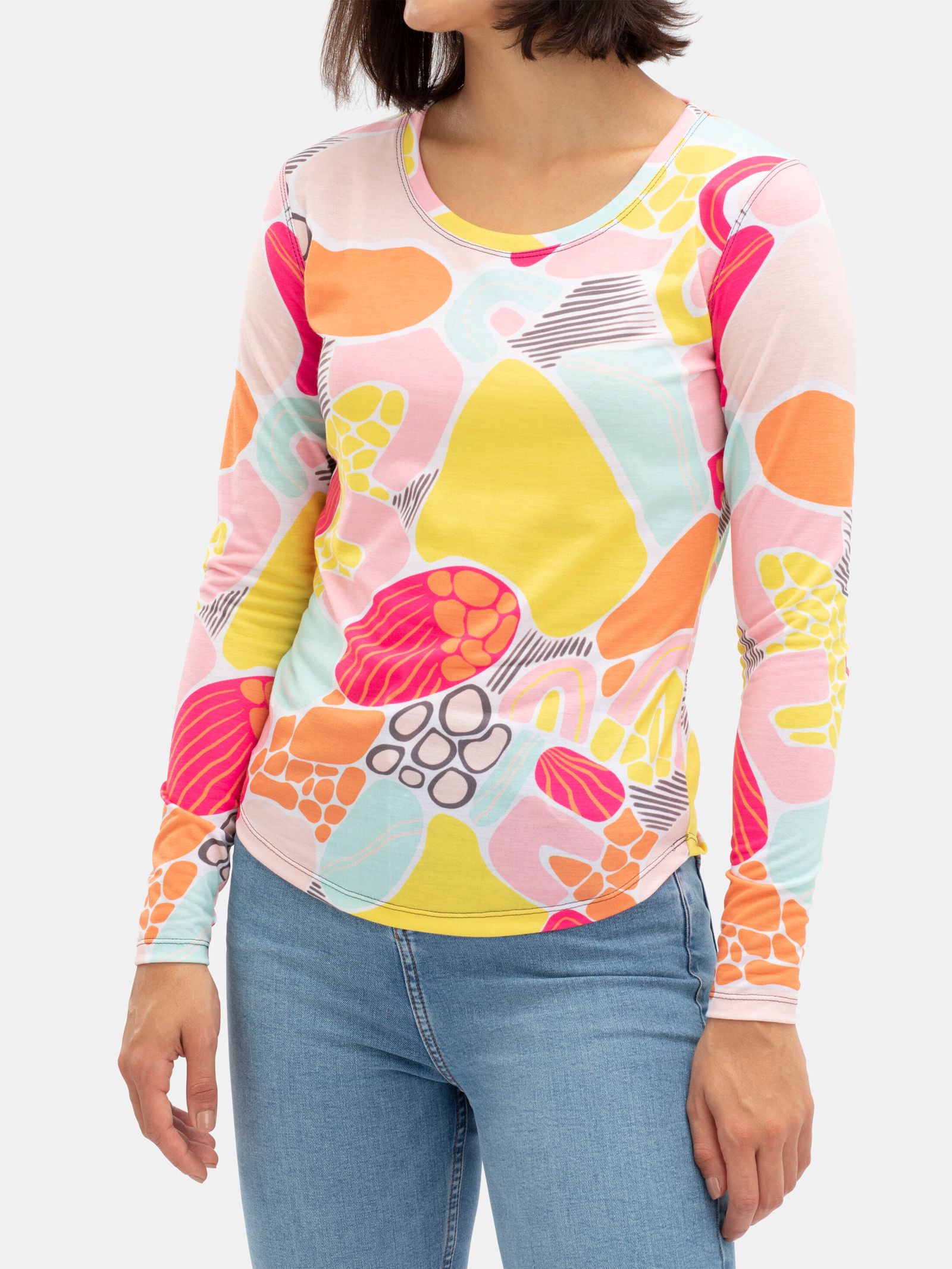 Long Sleeve T-Shirt [Spray Back Print]