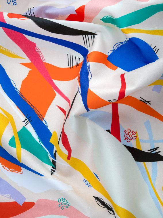 Stampa Digitale su Raso di Cotone