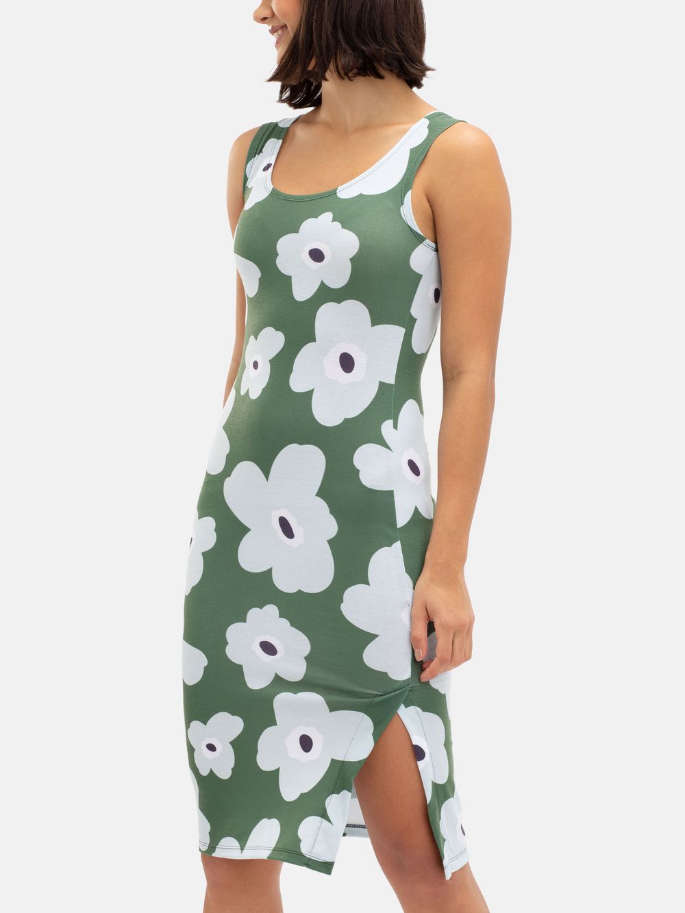 beach dresses for women Floral Colorful Print Shirt Dress – Wonder closets Flowing Brown & White occasion-Baby Shower occasion-Graduation Dress Length:Petite- 53 inch