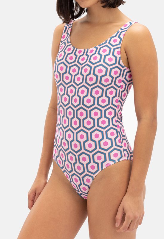 Custom print top bathing suits