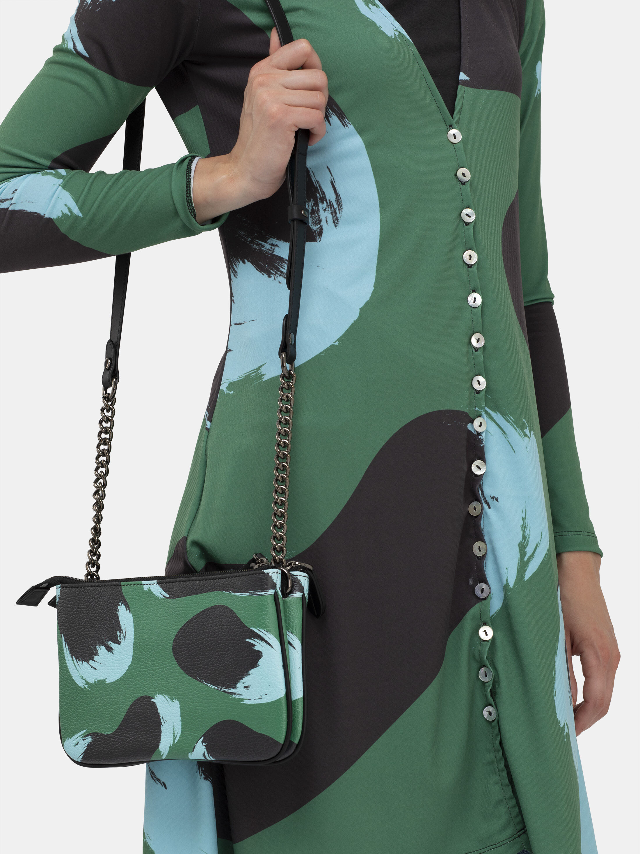 Print on Pochette Double Zip Bag